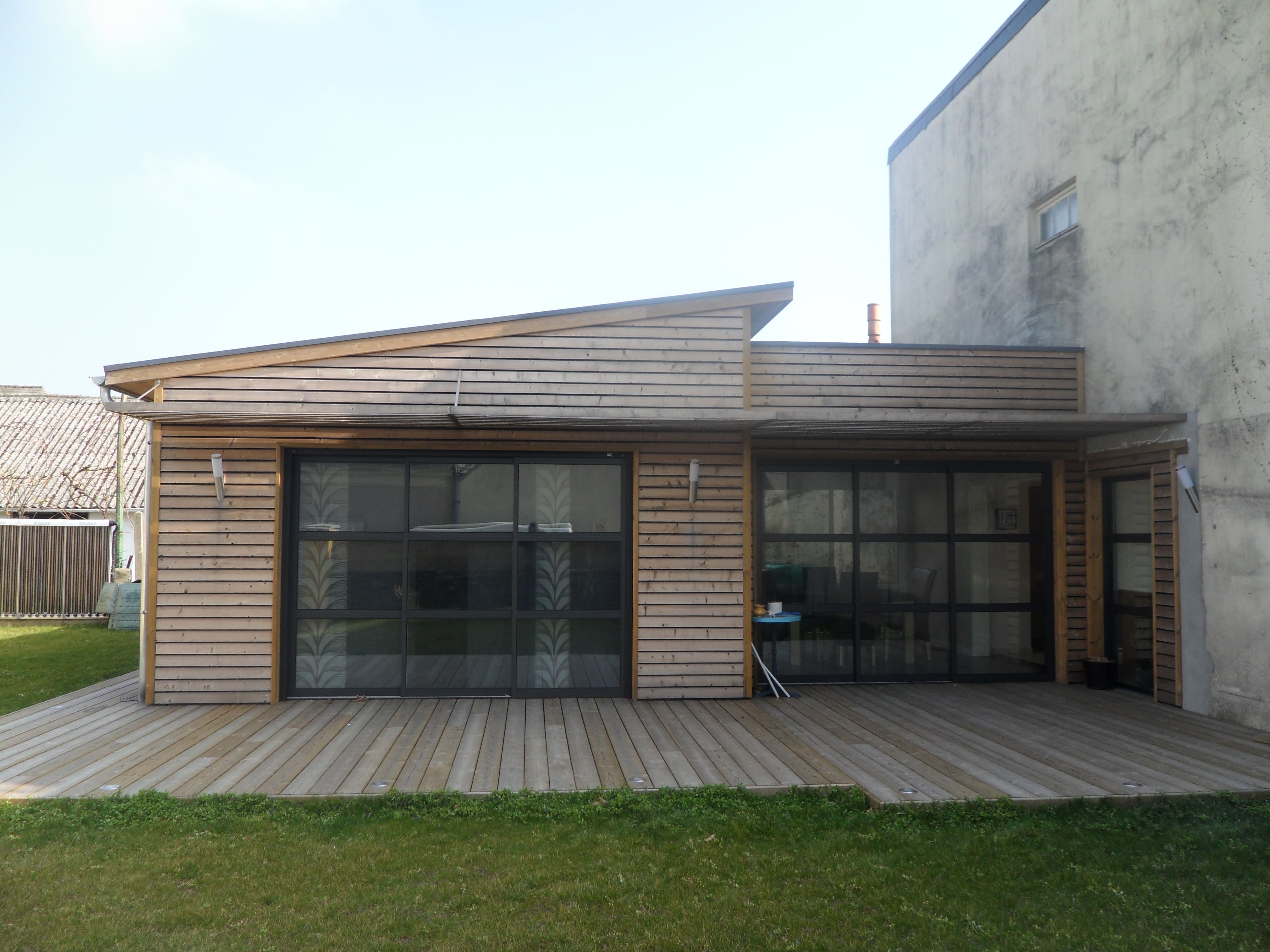 extension en bois