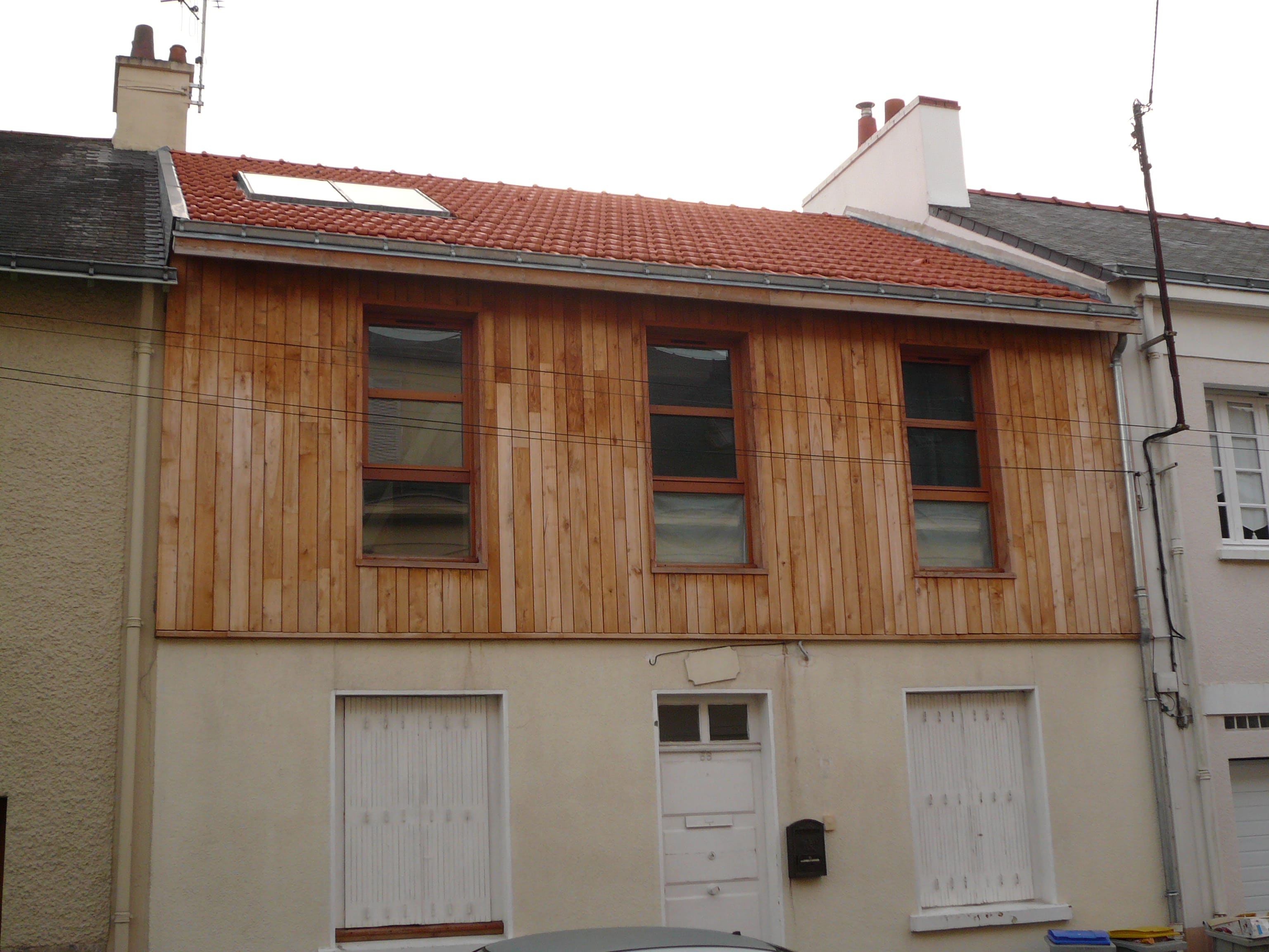 extension en bois